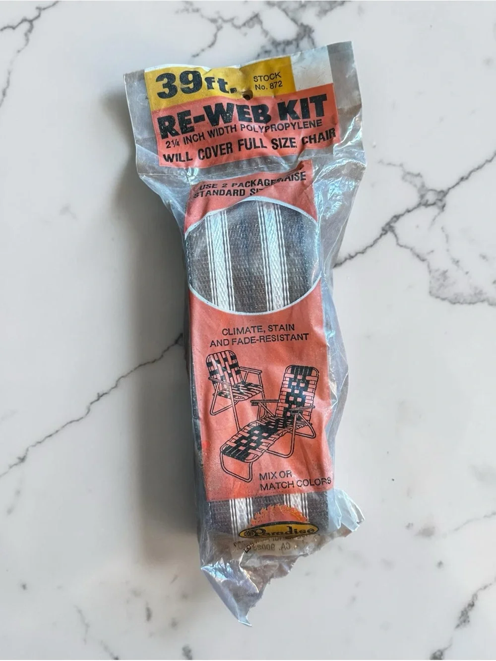 Huge Lot Re-Webbing Kits Vintage NOS Lawn Chair Strap Replacements Various Sets